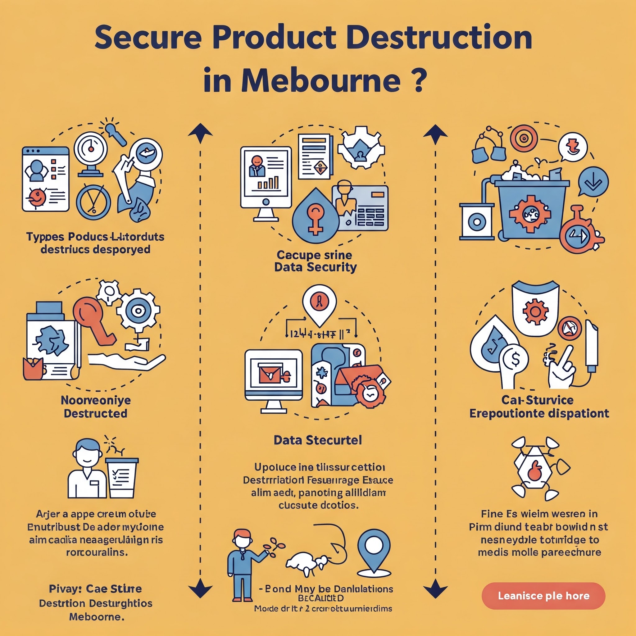 Secure Product Destruction Melbourne Info Graph