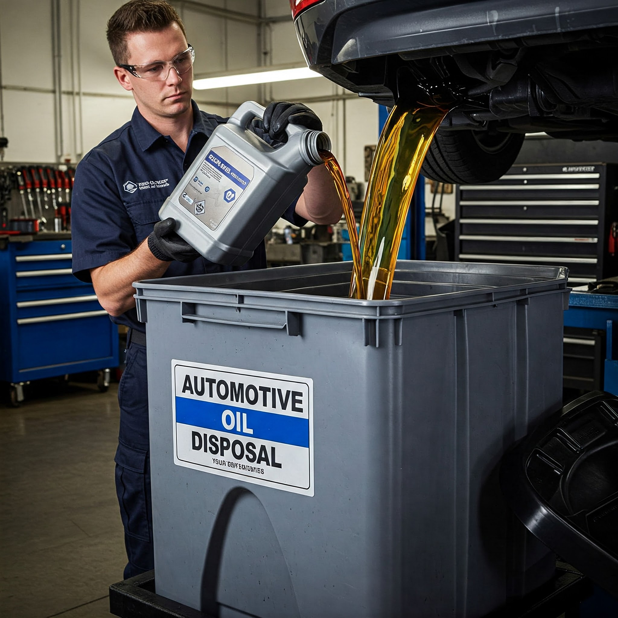 Automotive Oil Disposal