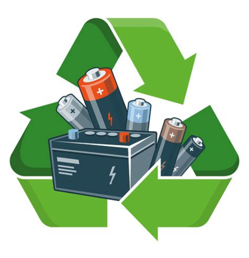 Sorted household and industrial batteries ready for licensed collection and recycling by Zero Waste Services Sydney